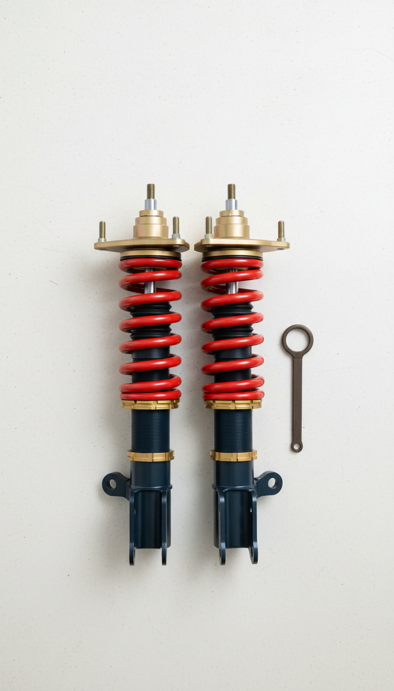 Adjustable Coilover Suspension Kit for Track Use