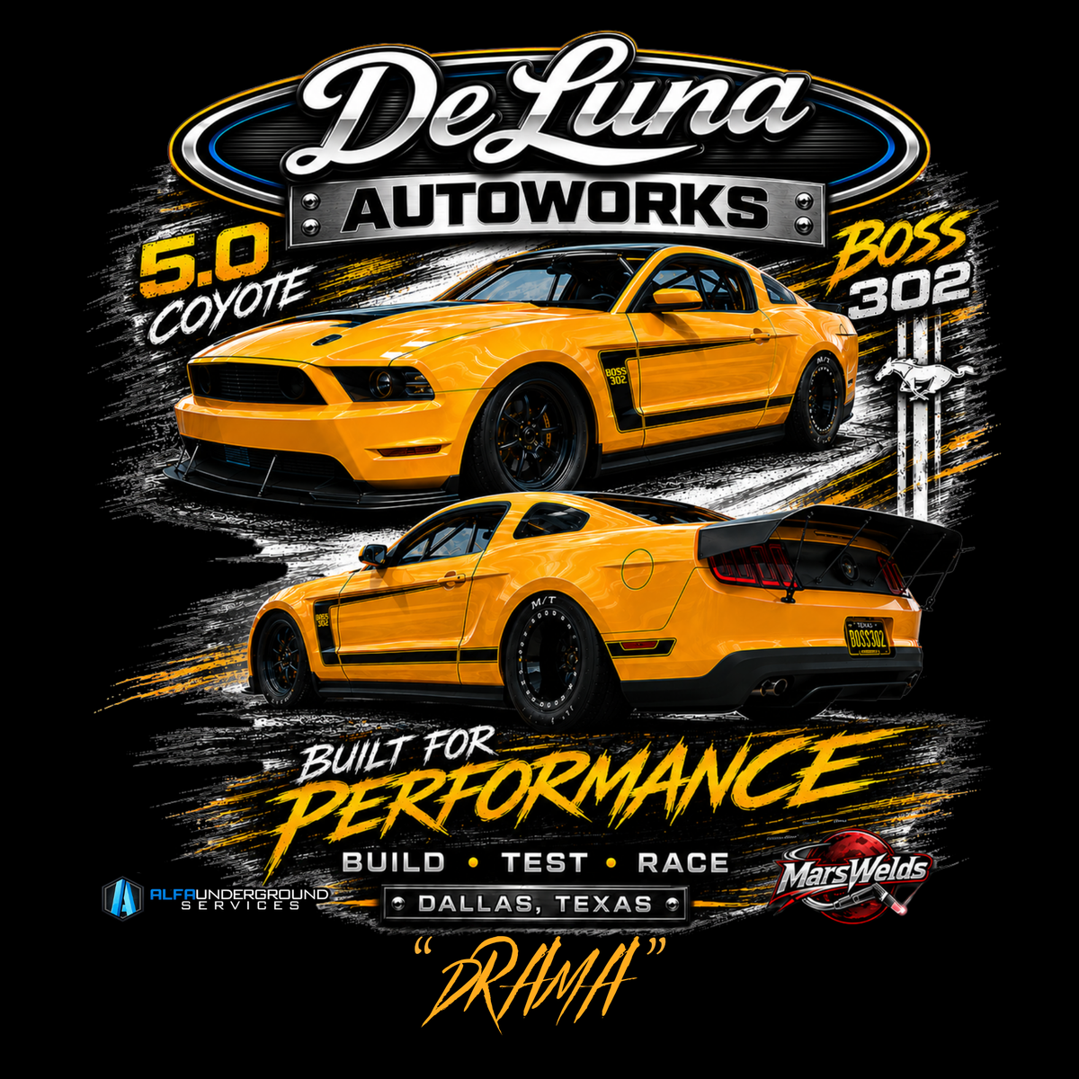 "Drama 001" T-Shirt